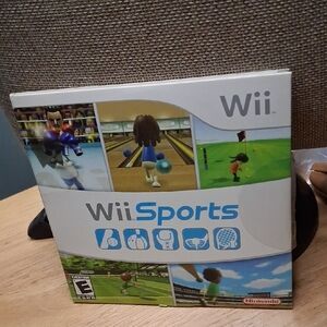 Nintendo Wii Sports Game - White and Blue